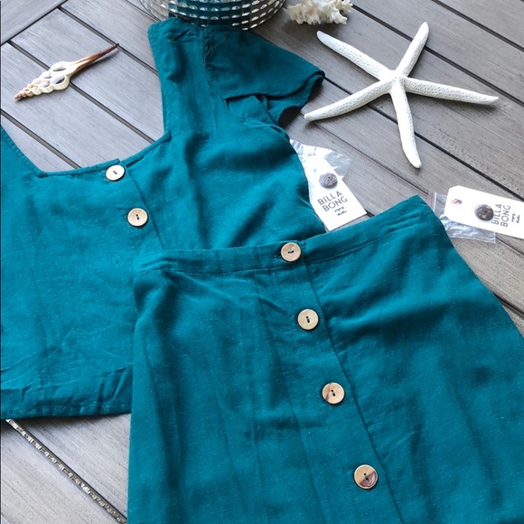 🌴🌼BILLABONG-SOMETHING SPECIAL SWAYING LEAVES SET - Picture 9 of 13